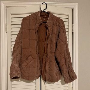 Free People Dolman Quilted Jacket